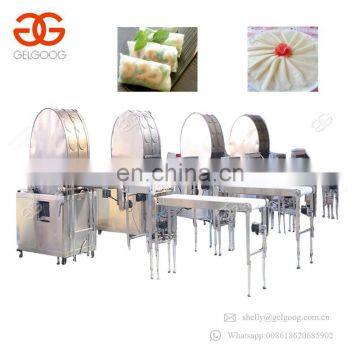 Easy Operation Samosa Dumpling Skin Crepe Former Equipment Spring Roll Sheet Making Machine