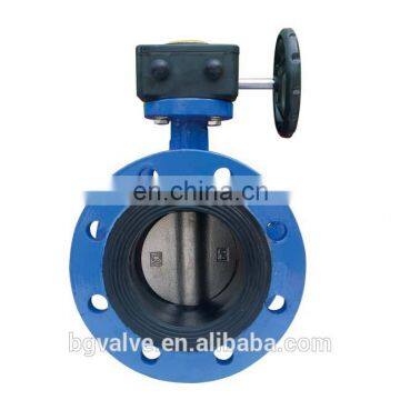 3" Ductile Iron Flange Type Butterfly Valve With Worm Gear Actuator photo-2