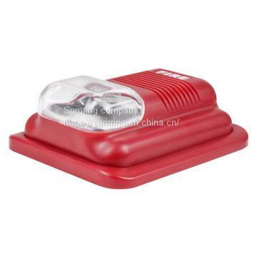 Factory Prices Fire Alarm Led 12 v dc 24 Volt Emergency Sound and Light Piezo Siren Strobe Siren Lights photo-3