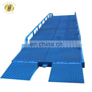 7LYQ Shandong SevenLift adjustable mobile loading movable alignment dock ramp for trailers