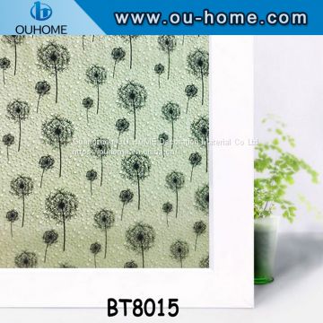 BT8015 Privacy window frosting removing window tint frost film