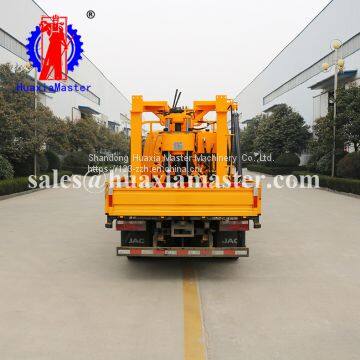 XYC-200 tricycle core drill rig 200 m geological exploration drilling rig hydraulic drill tower transportation is convenient