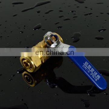 Manual brass Aluminum-plastic tube 1 inch ball valve automatic ball valve