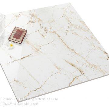 Korean marble 600x600mm glazed polished porcelain tiles for living room