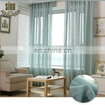 Wholesale Colorful Linen Voile Sheer Curtain