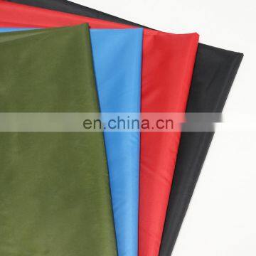 100% Polyester Taffeta Fabric 190T Down Coat Lining Fabric Plain Woven Dyed Fabric