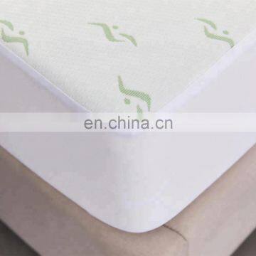 Eco-friendly Waterproof Bamboo Jacquard Mattress Cover Printed photo-3