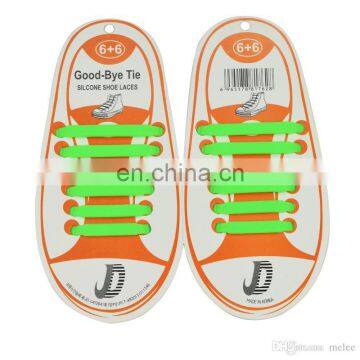 12PCs/ Pack New Unisex Kids Athletic Running No Tie Shoelaces Elastic Silicone Shoe Lace All Sneakers Fit Strap 13 Colors photo-5