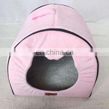 Soft washable pet house bed Foldable Pet products for Outdoor Indoor