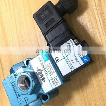 Original USA MAC solenoid valve 55B-12-PI-611JA with coil 24VDC  PIS-611JA