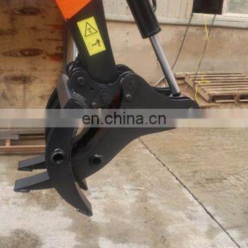 0.8t-3.5t Excavator Drilling Grab Hammer Quick Hitch Crawler Riper Rake Bucket Attachment for Excavator photo-7