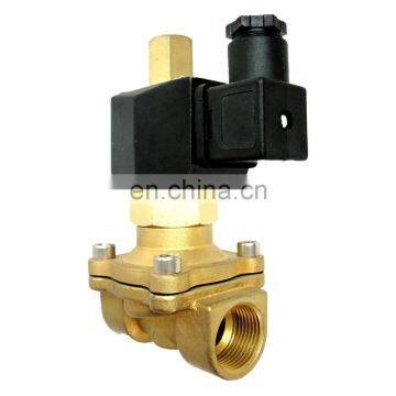 2W Series 2W200-20NO Brass Body Normally Open 3/4 Inch Air Water Solenoid Valve photo-2