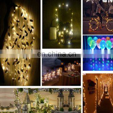 Battery Powered 10M Fairy Lights Led Strings for Bedroom Christmas Parties Wedding Centerpiece Decoration photo-6