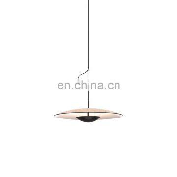 Modern Circular Led Metal Ceiling Stainless Pendant Light photo-4