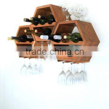 Custom decorative wooden wall rack organizer, hinging wood racks                        
                                                Quality Choice