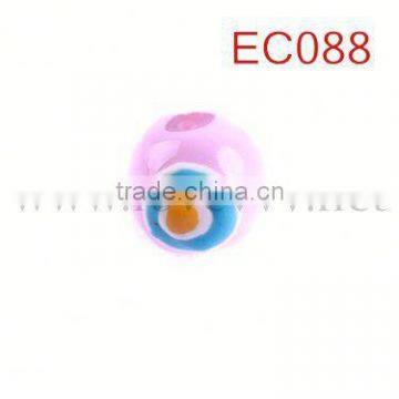 colourful lovely ice-cream colour round bead