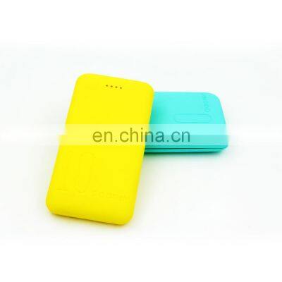 Rohs Macaron Color Smart 10000mah Mobile Charger Portable Battery Popular Sale on photo-2