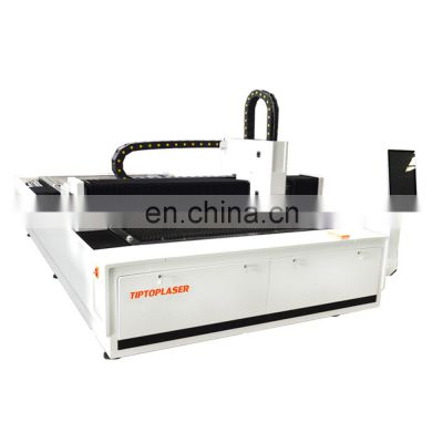 Shenzhen optic open type fiber metal laser cutting machine