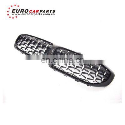 3 series G20 G28 front grille for 340i G20 G28 front grills sliver and black colour