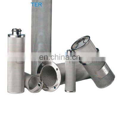 Stainless Steel Basket Strainer filter Cylinder Tube