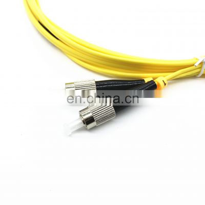 LC UPC to FC UPC Duplex Single mode G657A or customized Fiber Optic Patch cord