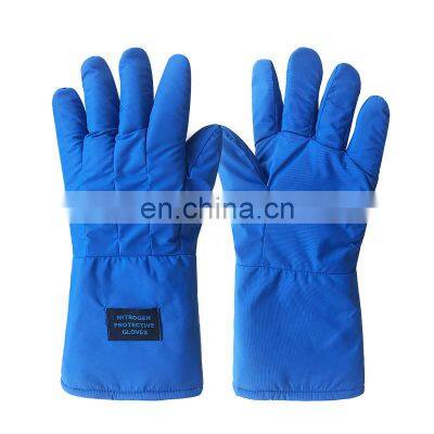 Cryo Cryogen Anti Liquid Nitrogen Gloves Cold Resistant Low Temperature Resistant Protective Laboratory Gloves