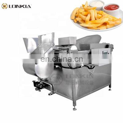 Automatic Stir Fry Onion Potato Chips Frying Machine