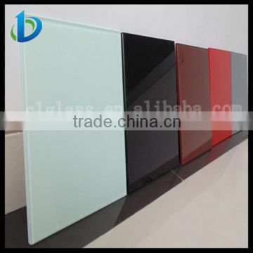 2-12mm colorful back painted glass factory