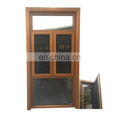 commercial affordable price garden hinges casement insulated profiles insect net extrusion aluminum and timber clad windows