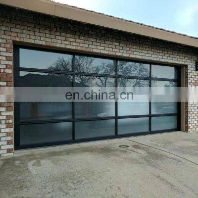 scetional  glass transparent  sliding doors with seal  for house