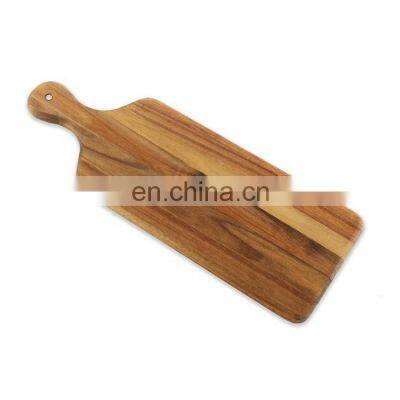 Wooden Cheese Board and Bread Board, Classic Design - 17 x 6 Inch