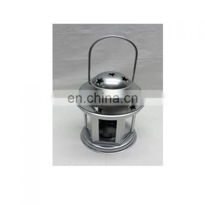 nickle plated mini lantern