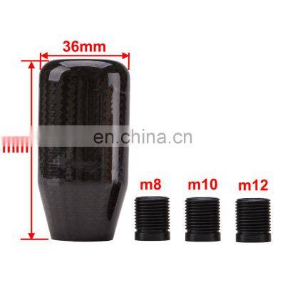 Long Carbon Fiber Gear Shift Knob , Customs Shift Knobs Universal photo-5