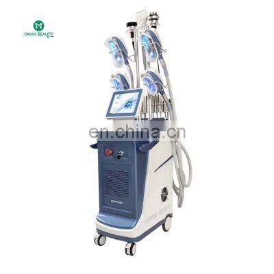 2022 best sales Cryolipolysis fat reduce slimming machine 4 handles for weight loss working at the same time