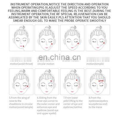 RF Skin Rejuvenation Skin Care Beauty Instrument For Home Anti-aging Lifting and Firming Skin Wrinkles Removal Massage Machine photo-5