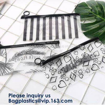 Zipper File Bags File Holders With Grid Travel Pouch as Multipurpose Organizer - Clear Mesh Weatherproof Protection photo-2