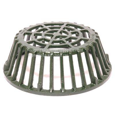 Large Sump 15 Inches Cast Iron Roof Drain With 8 Inch No-Hub Outlet for Roof Drainage photo-3
