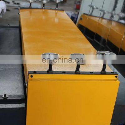 Factory Manufacture Metal Plate Reinforce Machine 5/7 1.5*1300mm Seven/five Lines Forming Air Duct Reinforcement Machine photo-2