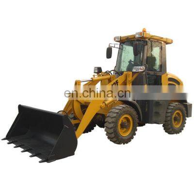 weifang ZL12F Mini Wheel Loader/ 1.2 ton loader prices compact articulated small loader with hydraulic convertor for sale