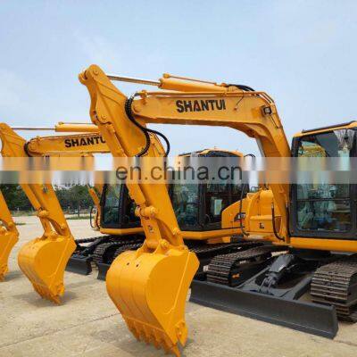 8.5 Ton SHANTUI Chinese Low Price Manufacturer 980Kg Mini Long Arm Hydraulic Crawler Excavator For Farm SE85-9 photo-2