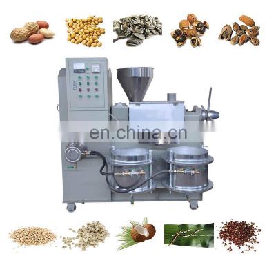 Almondsv Crude Soybean Palm Kernel Nut Argan Sunflower Coconut Rx-120A Cold Press Machine For Oil Extraction