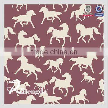 Zhejiang Woven Horse Print Fabric