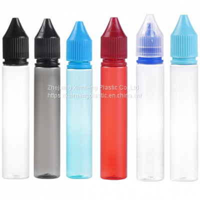 v3 10ml 15ml 30ml 60ml 80ml 100ml 120ml Oil Squeeze E-liquid Chilproof Bottle Colorful Childproof Cap Squeeze Juice Plastic Vape Bottle photo-2