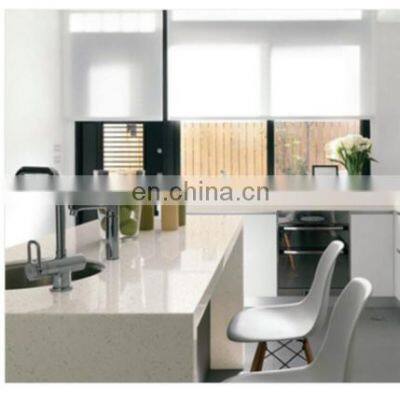 factory Polished faux man made stone kitchen cookware dining table conutertop  Artificial Quartz Stone tiles