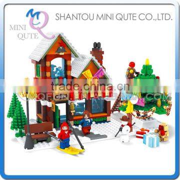 Mini Qute DIY kawaii girls kids my friends toy shop house action figure plastic building block brick educational toy NO.25611