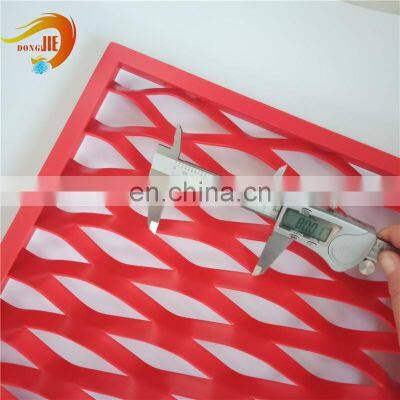 High Quality Aluminum Expanded Metal Mesh Sheet Curtain Wall