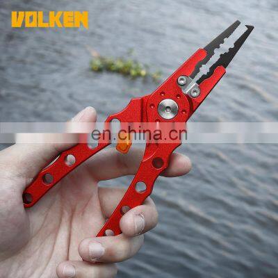 New Aluminum Alloy Outdoor Fishing Tools High Quality Luya Pliers Hook Hook Portable Pliers photo-5