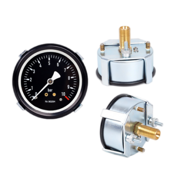 90284 single needle gauge for railway locomotive LED single needle double needle pressure gauge manufacturers Pneumatic mechanical pressure gauge