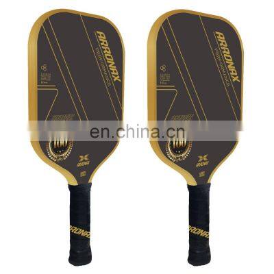 T700 Raw Carbon Fiber Pickleball Paddle Set 16mm Racquet Pickle Ball Racket Professional Lead Tape Cover Men Women 2023