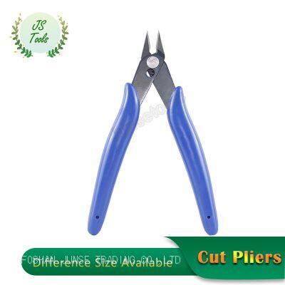 Cut Plier Electronic Cutter Pliers Wire Diagonal Cutting Tool for Jewelry Making Side，Flush, Straight, cutter